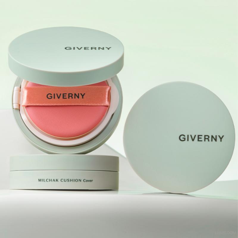 GIVERNY Milchak Cover Cushion 12g + Refill 12g SPF40 PA++ (+Free gift)