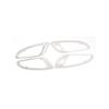 Inner Door Handle Cover Trim 4PC For Chevrolet Equinox 2018- Silver Titanium