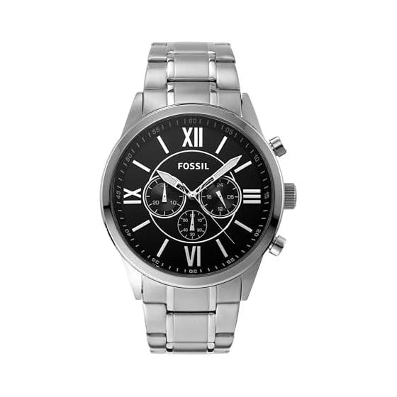 Fossil Watch Men s Analog Stainless Steel BQ1125IE