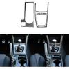 Adesivos de Acabamento Fibra de Carbono Real Controlo Central Volante Selector de Velocidades Decalques para Carro Compatíveis com Subaru WRX 2015 2016 2017 2018 2019 2020 2021