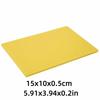 Thin Carving Block Jelly Rubber Stamp Easy to Carve Adhesive Backing Rubber Carving Block Square Soft Rubber Stamp Carving Block