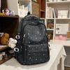 Schoolbag: Korean-style INS Artistic Fresh Star Backpack, High-aesthetic Collegiate Style, Backpack for Middle and High School Students for 