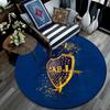 Club Atletico Boca Juniors3 Round Area Rug,Carpet Rug for Living Room Bedroom Sofa Playroom Decor,Non-slip Floor Mat
