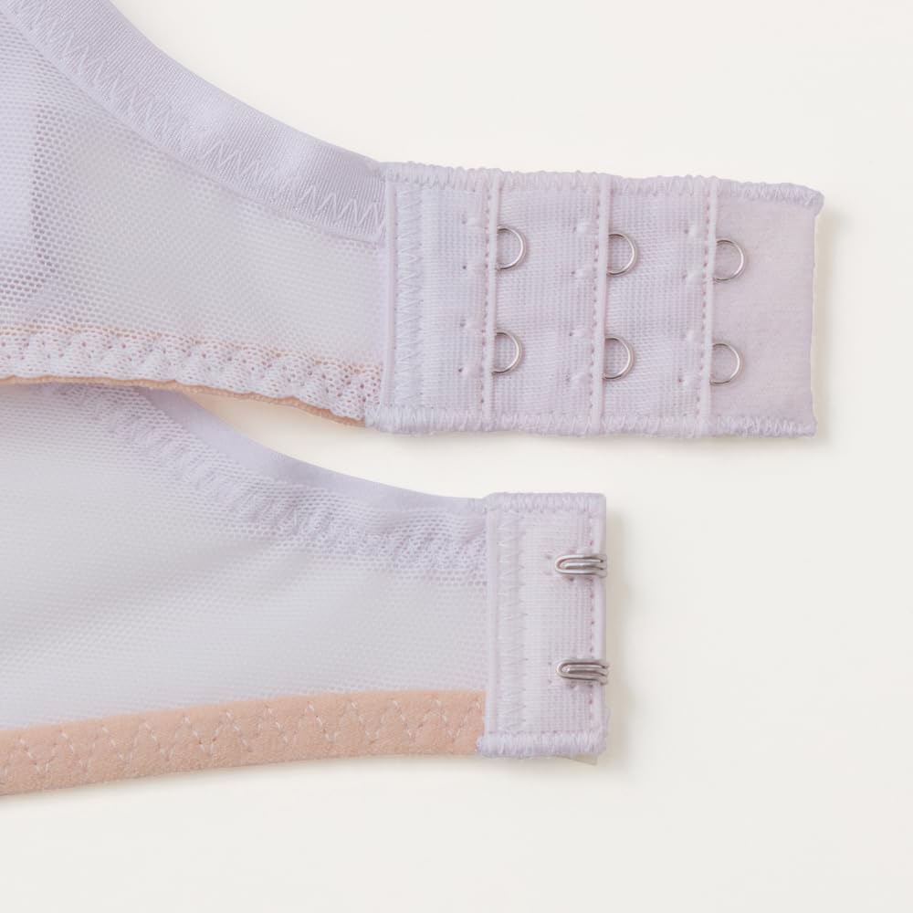 GUNZE Spitze mit Draht Leicht und Durchsichtig Tuche Weiß D65 BH, BH, Bequem, BH, JB3025H, Damen, Sax,