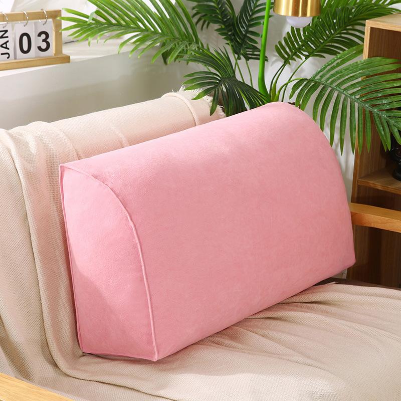 Bed Triangular Cushion Chair Bedside Living Room Single Double Trio Combination Office Chair Reading Pillow Household Decor