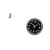 Nordic Resin Knight Figurine Sculpture And Modern Acrylic Wall Clock Minimalist Art Ornament for