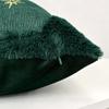 Soft Christmas Pillow Cover Square Holiday Cushion Cover Throw Cushion Cover  Christmas Decor