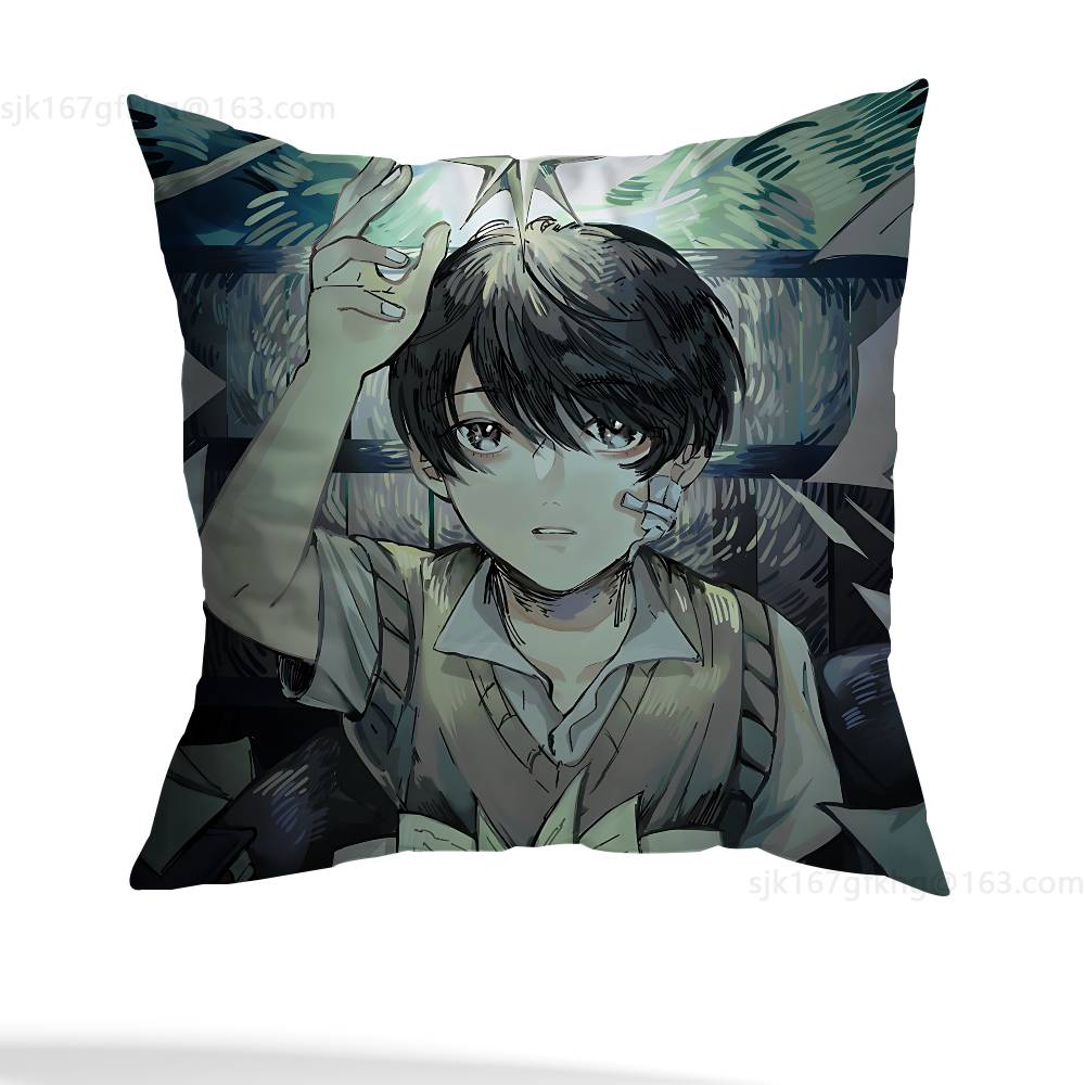 Anime Omniscient Reader Viewpoint Pillow Case Square Double-Sided Printing Short Plush Sofa Cushion Cover Bedroom Bedside Pillow