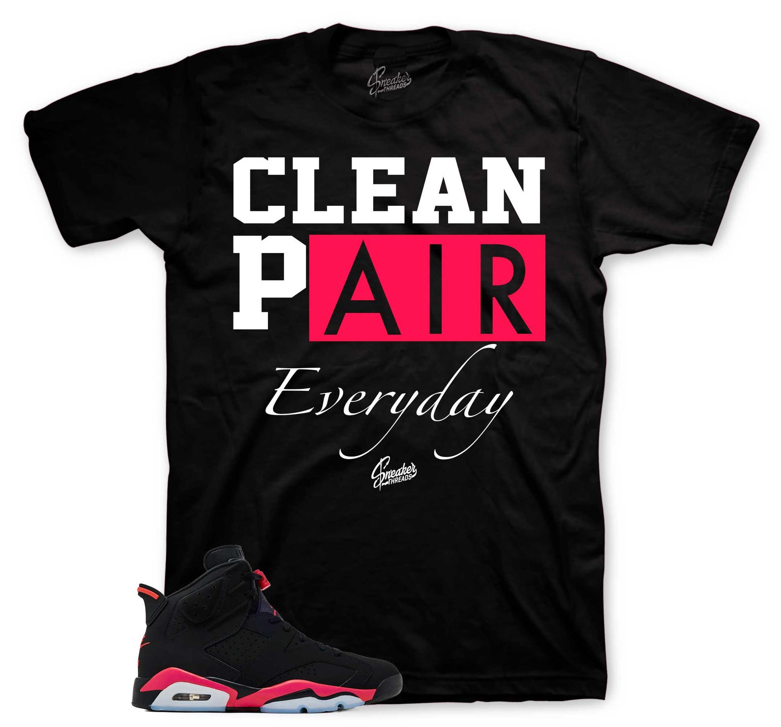 Shirts To Match Retro 6 infrared Salesman - Clean Pair Shirt 4XL