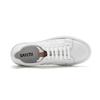 Classic White Leather Casual Sneakers Women Lightweight Breathable Low Top Lace Up Walking Shoes Platform Fashion Footwear