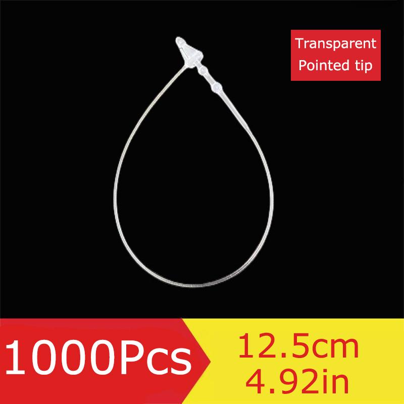 

1000 шт./упак. Бирки для одежды Бирки для обуви Веревочные этикетки Аксессуары для управления Пластиковые аксессуары для ювелирных изделий Подвесная бирка Прочная 12.5cm