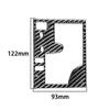 Carbon Fiber Automatic Gear Shift Frame Cover Trim For Lexus GS300/350/430/450h