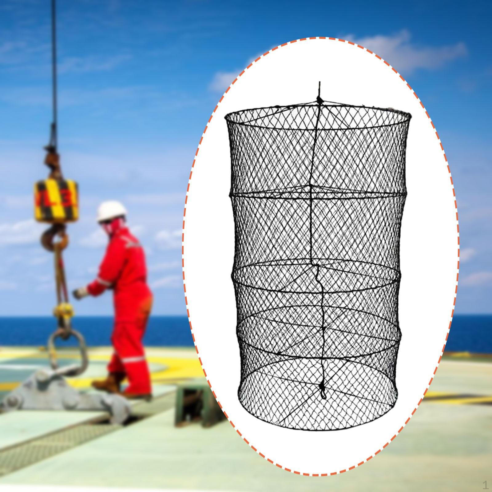 Marine Daylight Signal Mesh Cylinder Anchor Boating Wear Resistant High Strength for Offshore