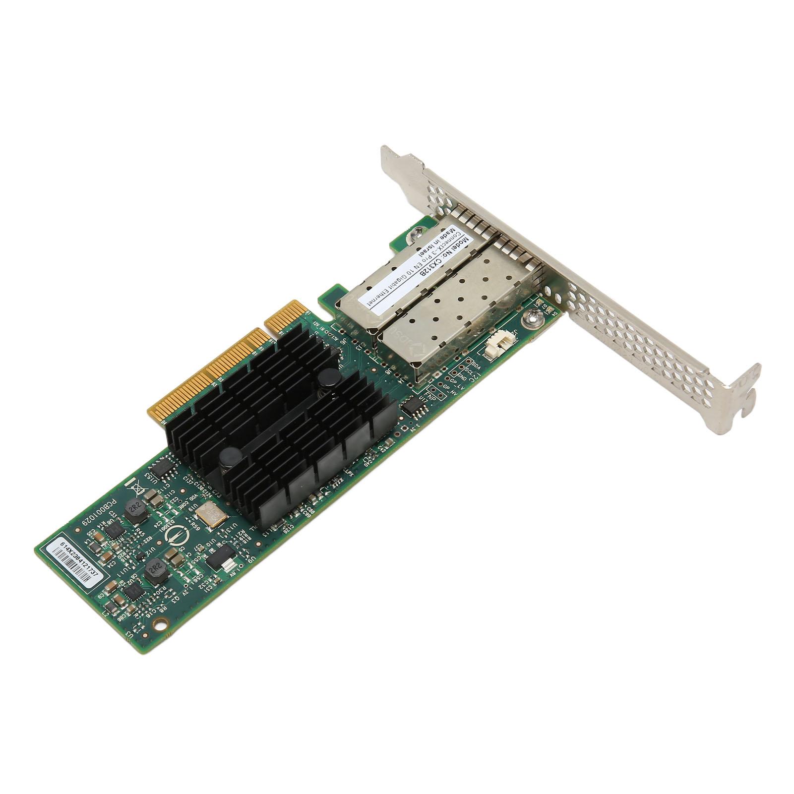 

CX312B для ConnectX 3 10Gb Ethernet Мережева карта SFP+ PCIe 3.0 X8 Серверна мережева карта Ethernet