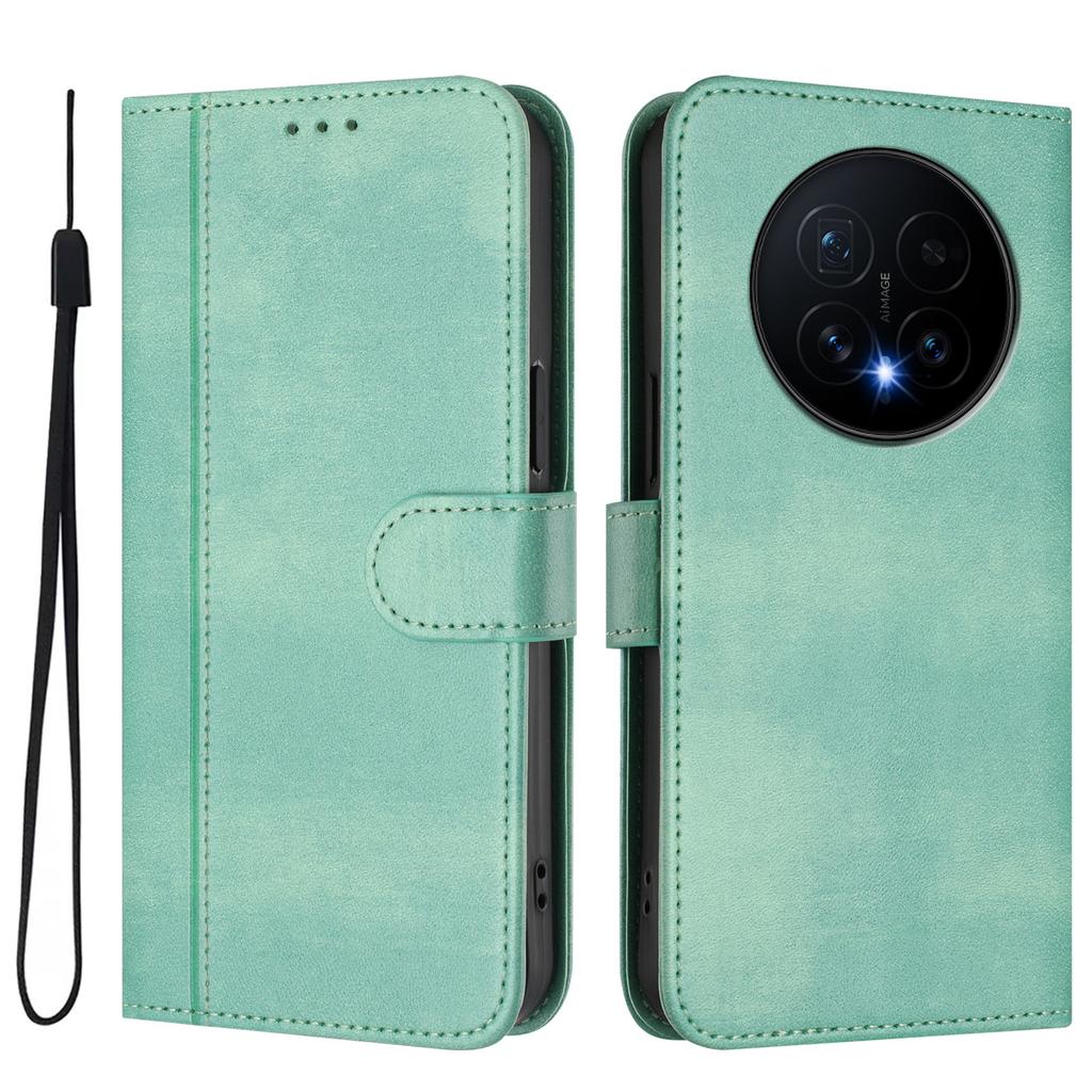 For Honor Magic8 5G Cases Wallet Stand Retro Texture Leather Phone Cover with Lanyard