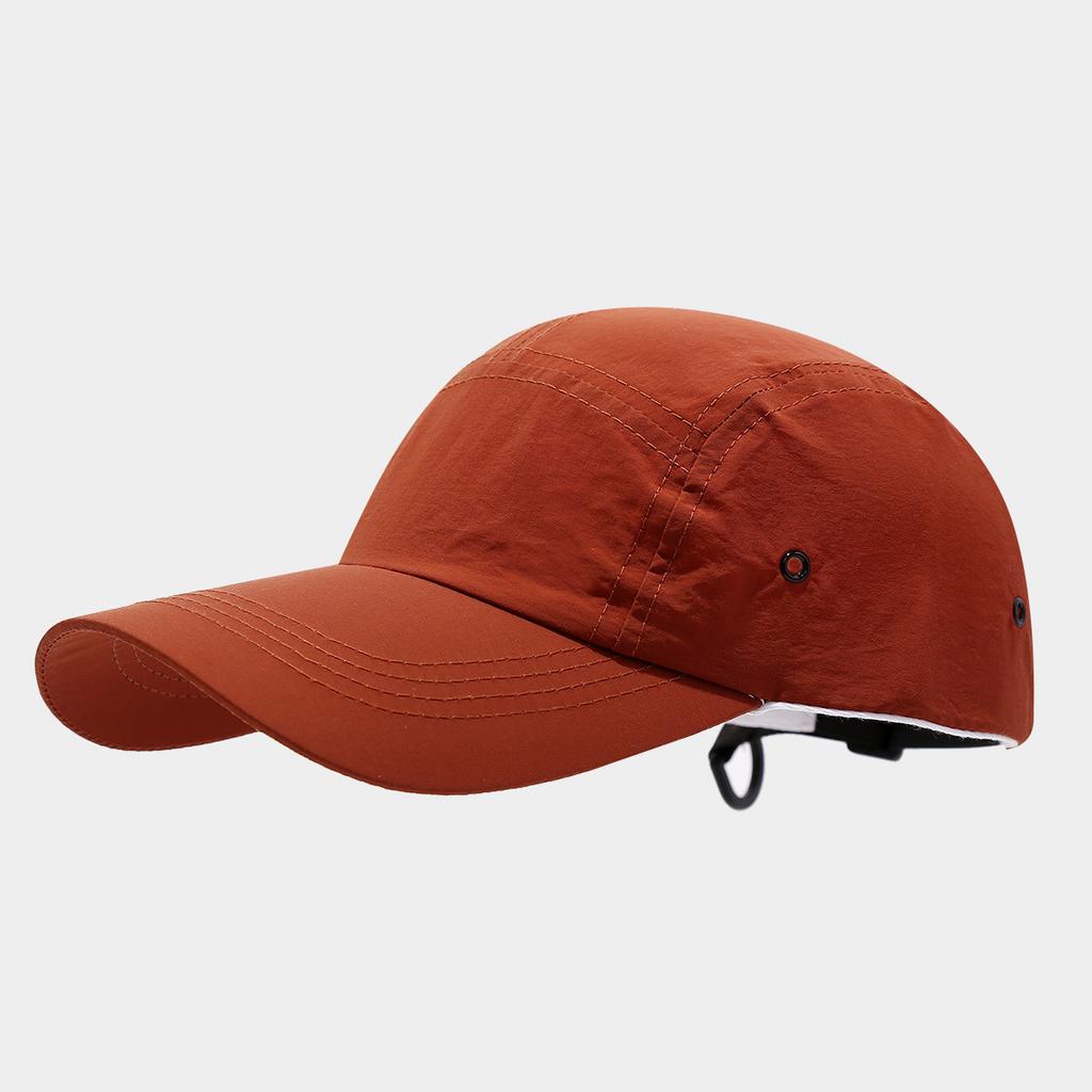 Parent-child quick-drying baseball cap, minimalist style plain color dome cap, literary and fashionable versatile sun hat