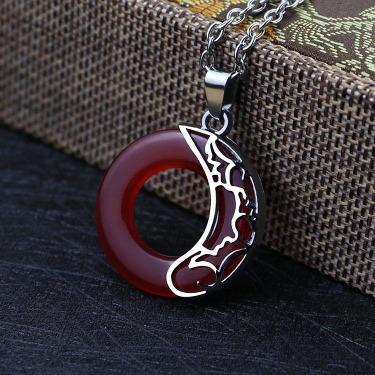 A Couple's Necklace, Female Pendant, Clavicle, Men's Jewelry, Retro-style Love Token, Love Gift