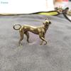 Vintage Brass Greyhound Figurine,Miniature Whippet Dog Statue for Home Decor and Collectibles
