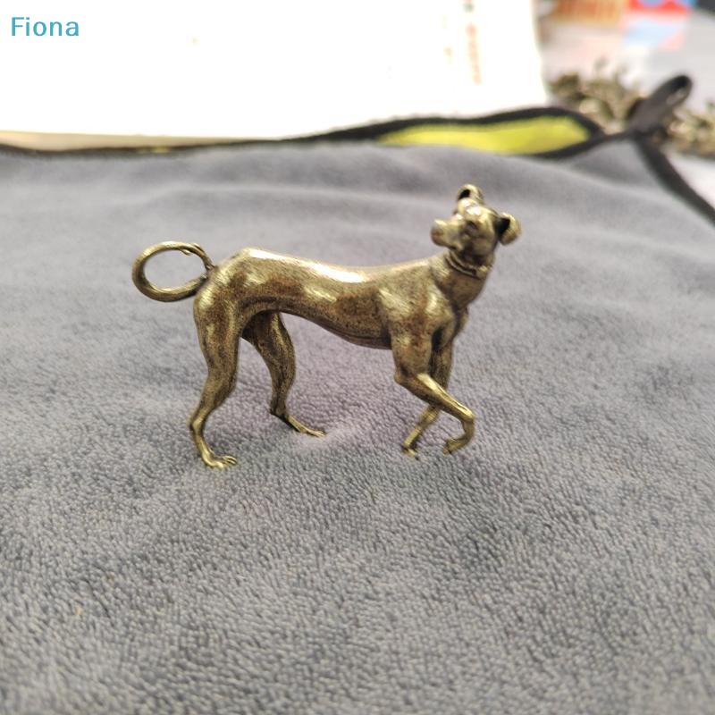 Vintage Brass Greyhound Figurine,Miniature Whippet Dog Statue for Home Decor and Collectibles