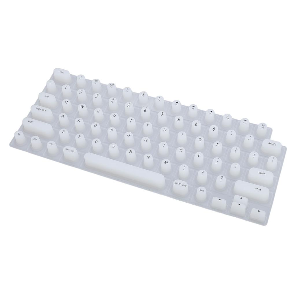Keyboard Cover for OS X Laptop Soft Silicone Comfortable Typing Raised Keyboard Protector for Long