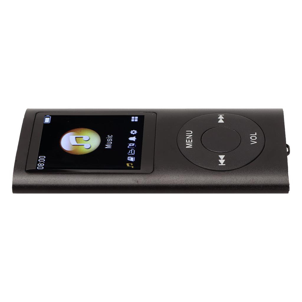 MP3 Player Stylish Multifunctional Lossless Sound Slim 1.8 Inch LCD Screen Portable MP3 Music Player