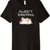 Guinea Pig Hamster Sweet Dreams Pajama for Bedtime Premium T-Shirt
