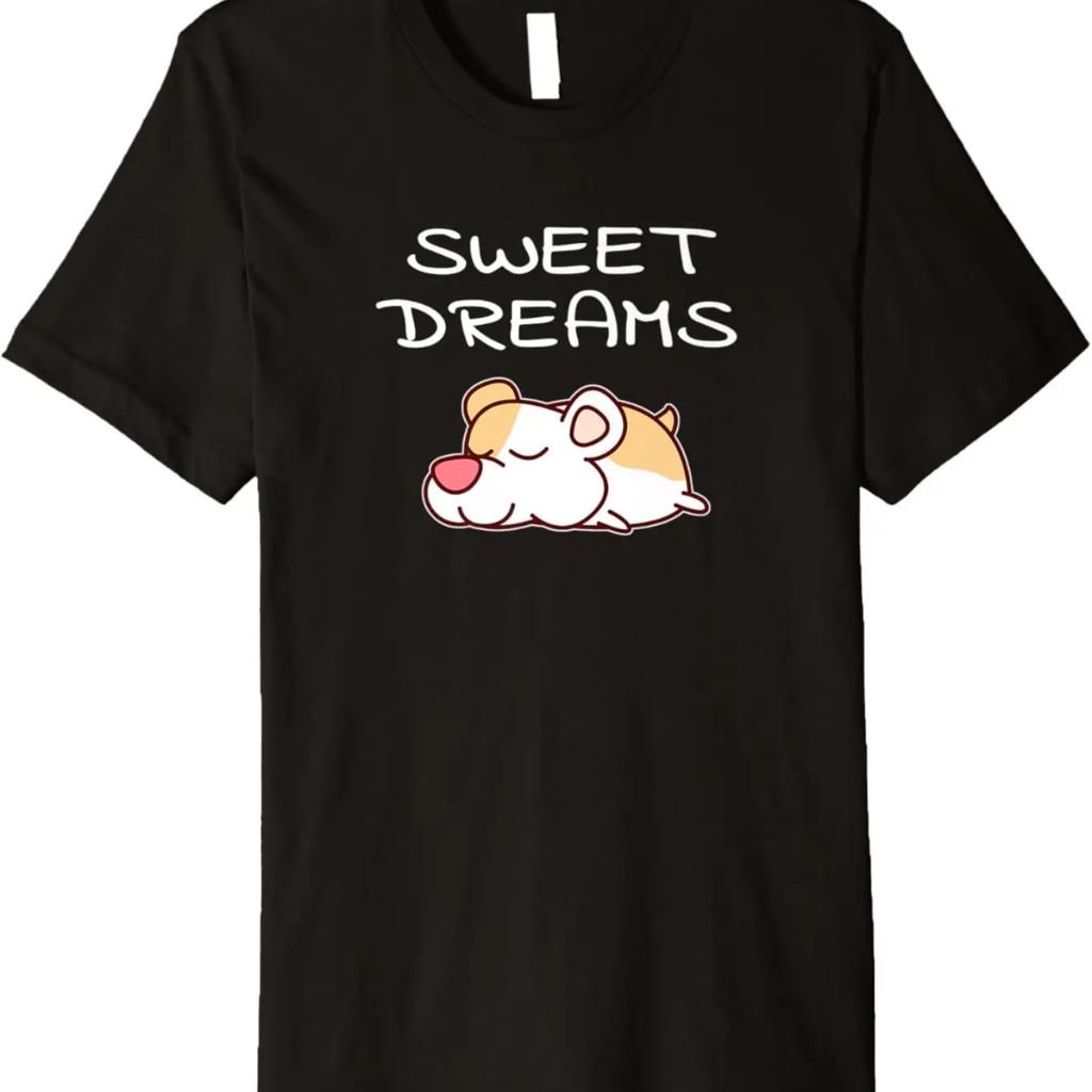 Guinea Pig Hamster Sweet Dreams Pajama for Bedtime Premium T-Shirt