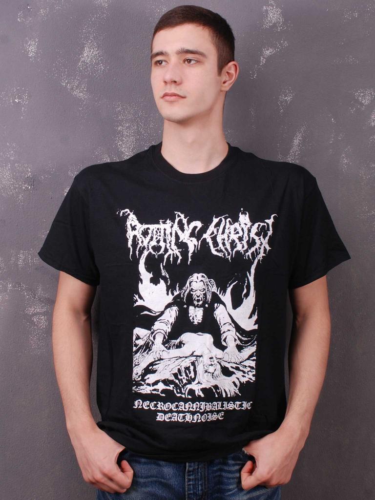 Greek Extreme Metal Band Rotting Christ Graphic Print Tshirts Men Women Cotton Unisex Short Sleeve Fashion Casual Vintage Tops