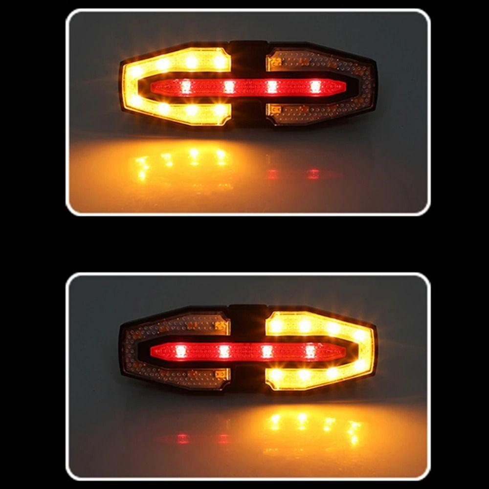 With Turn Signals Handlebar Tail Light Wear-resistant Bike Flashlight Handlebar Light
