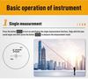 Cross-border New Laser Rangefinder Golf Telescope with Touch Screen, Angle & Speed Measurement