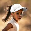 Children's Hat Quick-drying Anti-splashing Sunscreen Cap Outdoor Running Shading Sporting Brim Ponytail Solid Color Baseball Cap