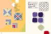 A collection of various pattern and color scheme ideas Crochet motif design book