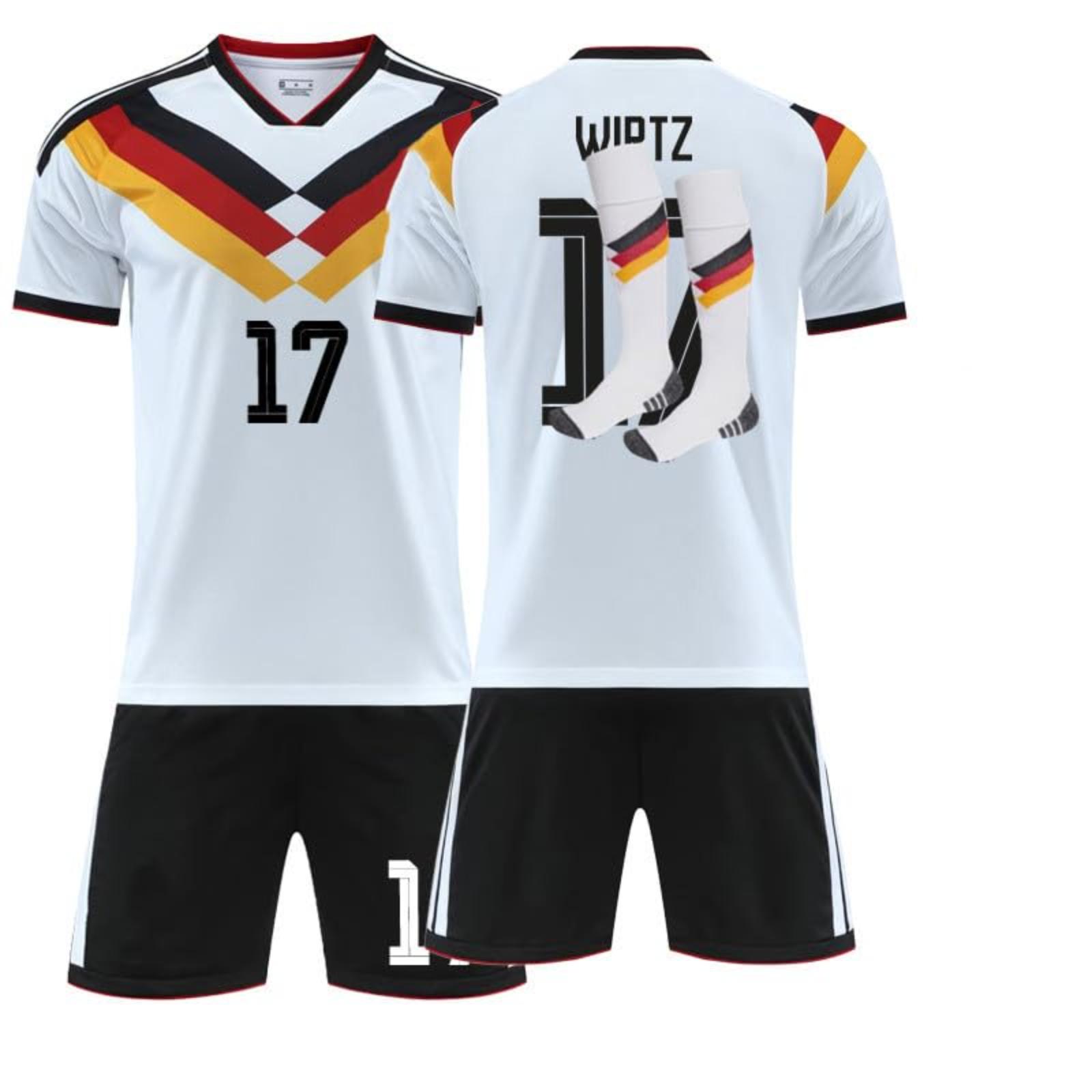 26England Away Jerseys Sports Team Uniform Set Football Training Suit Set XS