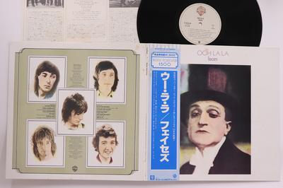 LP Record FACES  Ooh La La P4701W WARNER BROS 1981 Japan Obi Rock Used