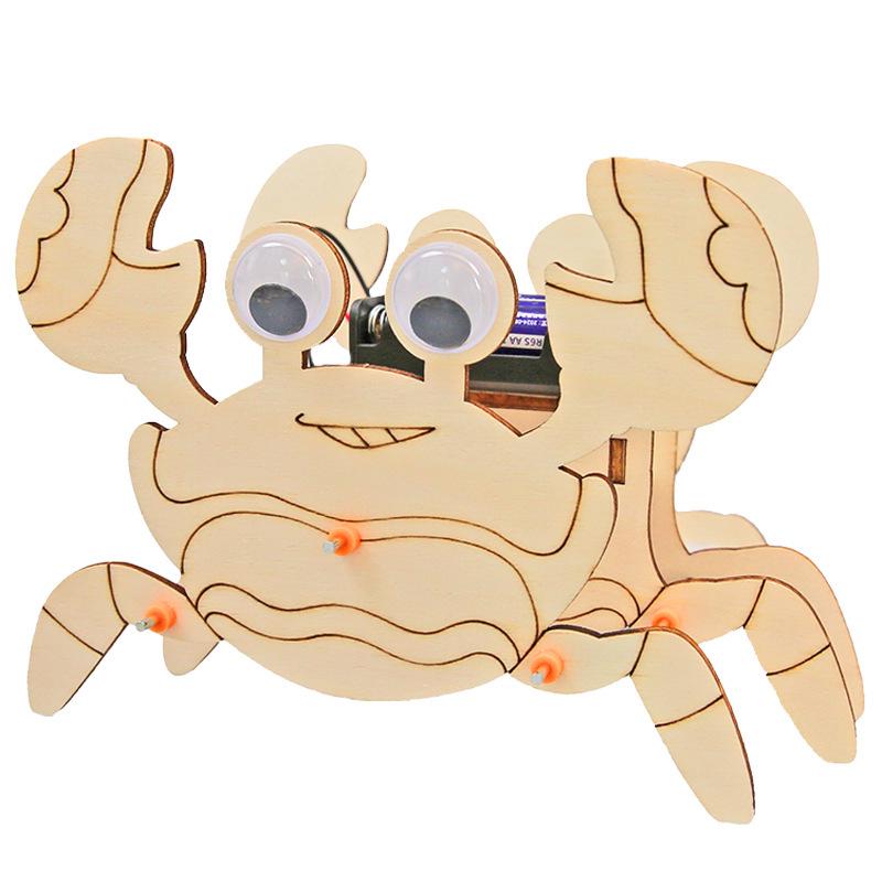 

Бионический Механический Робот-Краб Набор Сделай Сам для Детей – Научно-Образовательная Игрушка