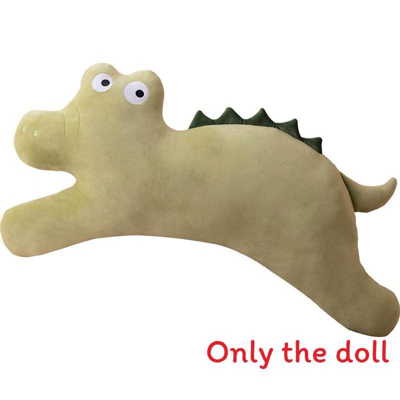 

Fox Crocodile Cute Elephant Cat Cartoon Animal Designs Soft Plush Pillow Lumbar Crocodile,70cm