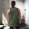 Muscleguys Summer Fitness Wide Shoulder Sleeveless Comfortable and Breathable Polyester Tops Men's Sweat-absorbing Basketball Tank Tops