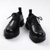 Derby leather shoes men's high-end formal wear business big head platform wedding groom casual leather shoes 98135-W