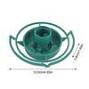 Plastic Automatic Portable Bird Feeders Outdoor Courtyard Garden Balcony Feeding Dark Green Hanging Tray Bird Feeder Accessories