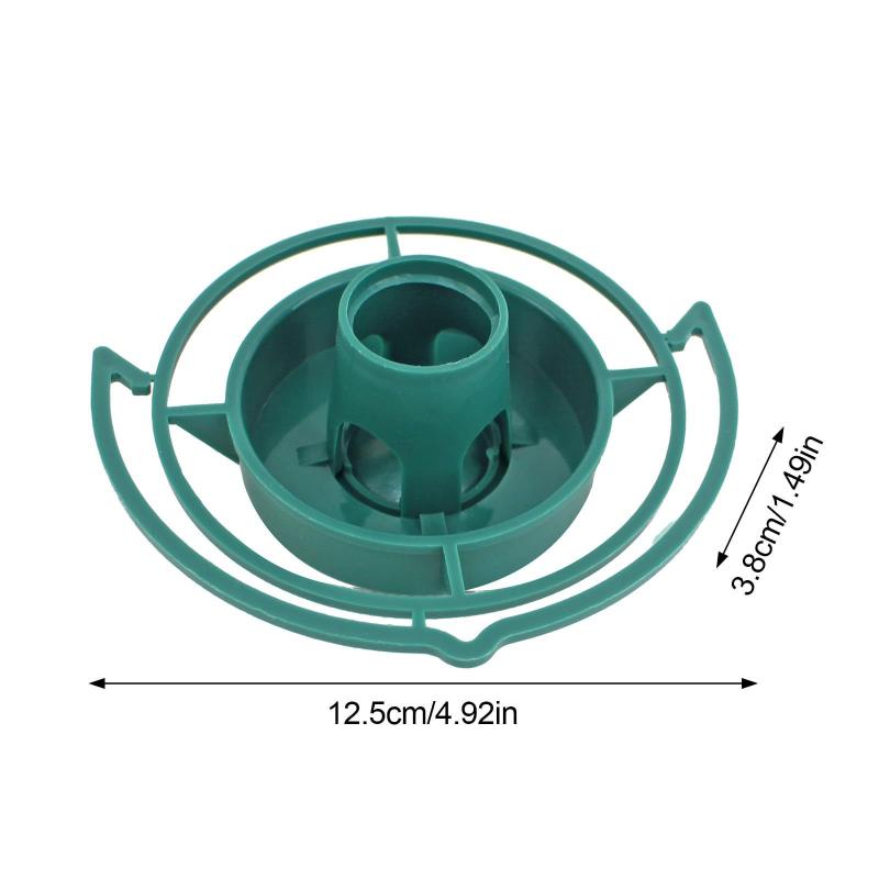 

Dark Green Hanging Tray Bird Feeder Plastic Automatic Portable Bird Feeders Outdoor Courtyard Garden Balcony Feeding Accessories
