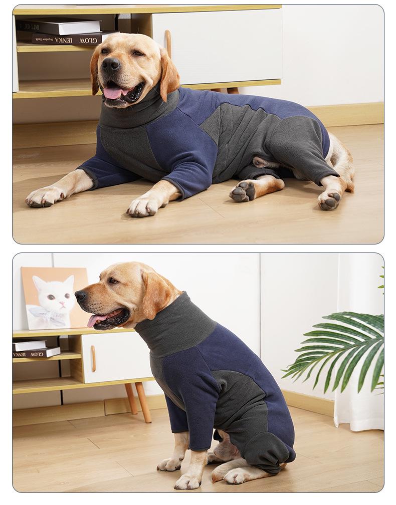 Winter Vierbeinige Hundekleidung: Kältefeste Baumwollbekleidung für mittelgroße und große Hunde