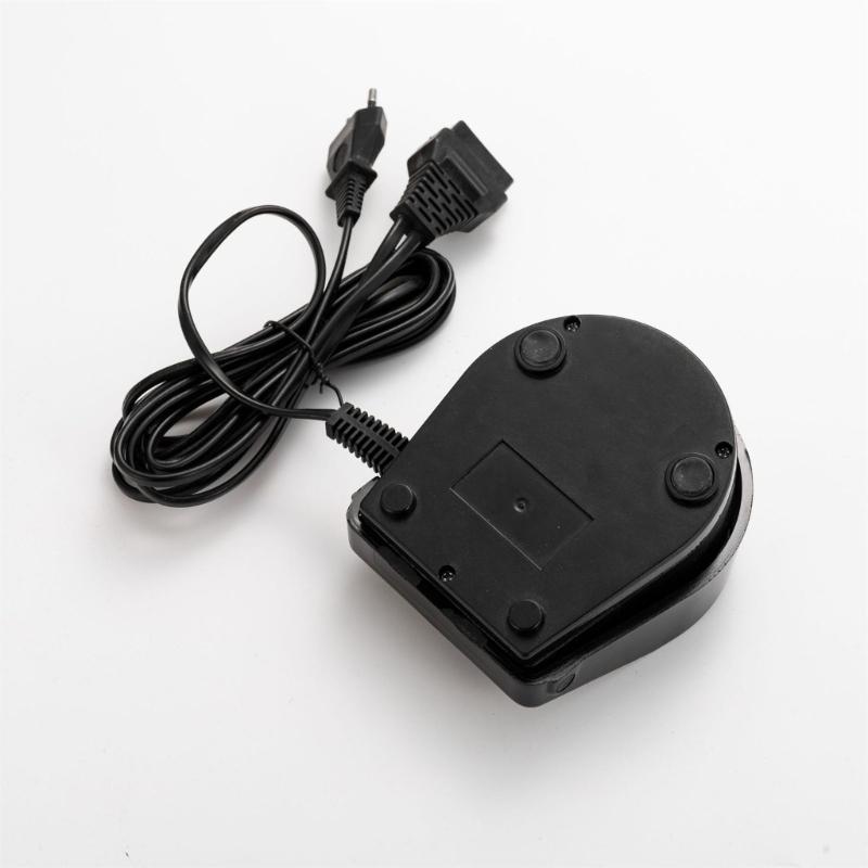 Sewing Machine Foot Pedal Speed Controller 220V Horseshoe Shaped Sewing Machine Pedal Antislip Base Easy To Install