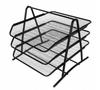 A4 Document Drawers - 3 Shelves Black