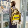 Schoolbag New Two-dimensional Male and Female Student Bag Three-dimensional High-value Fashion Travel Backpack for Primary and Secondary School 