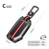 Zinc Alloy Car Key Case Shell Fob For Kia Sportage  Kia Ray Sorento Soul Telluride Cerato  K5 K8 Car Interior Accessory