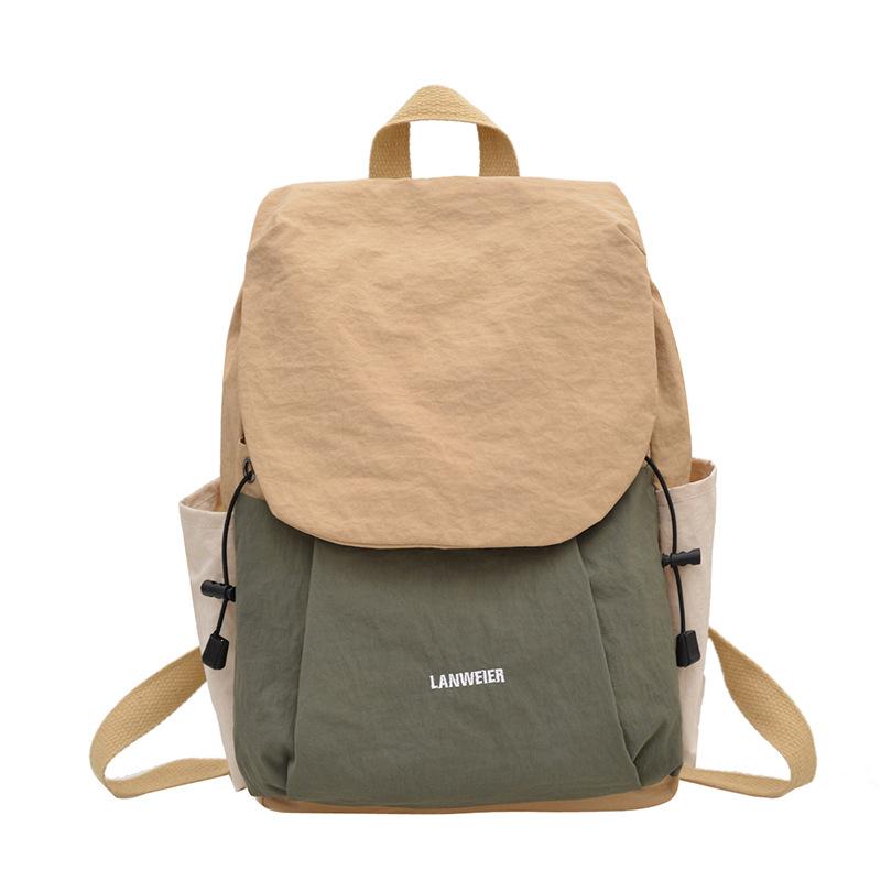Schoolbag Travel Backpack New Women's Large Capacity Leisure Light Going Out Commuter Leisure Bag Computer Bag