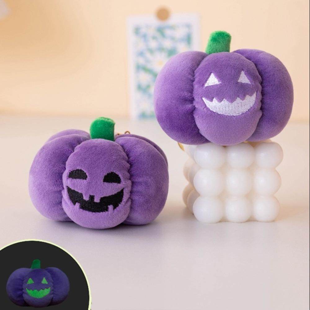 Luminous Halloween Pumpkin Soft Cushion Stuffed Pumpkin Pumpkin Plush Toy  Decorative Accessories