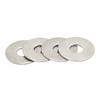 Thickened Extra Large Stainless Steel Flat Washers (201/304/316) - Set of 10, Sizes M3-M24