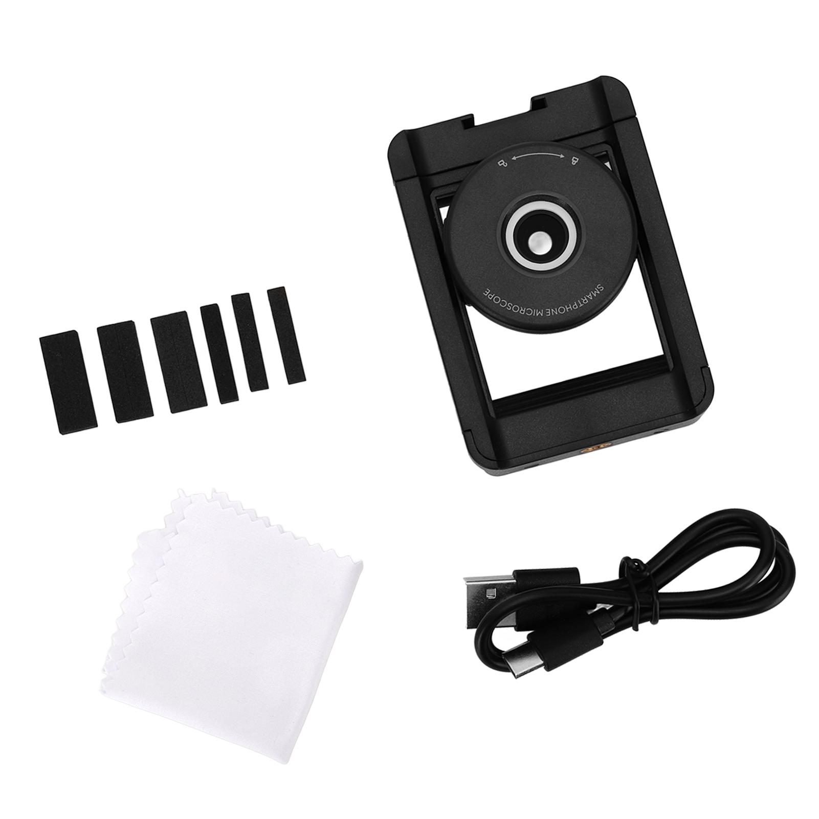 

100X телефонный микроскоп светодиодная подсветка CPL автофокус универсальный объектив для мобильного телефона микроскоп