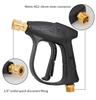 .High Pressure Car Wash Water Gun Aluminum Core Quick Insertion FiveColor Fan Shaped Nozzle Union Nozzle Car Washing